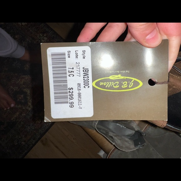 J.B Dillion brand new cowboy boots size 7.5 - Picture 6 of 10